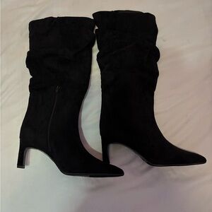 & Other Stories Black Heeled Boots